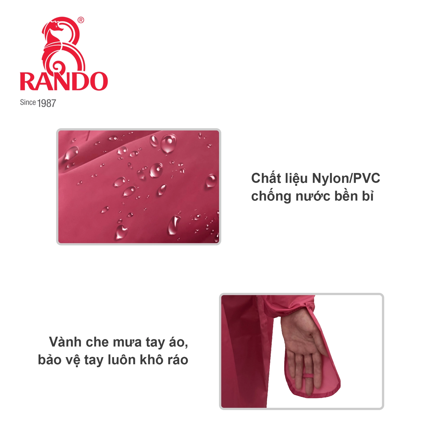 Áo mưa Bisur Cover RANDO - 3