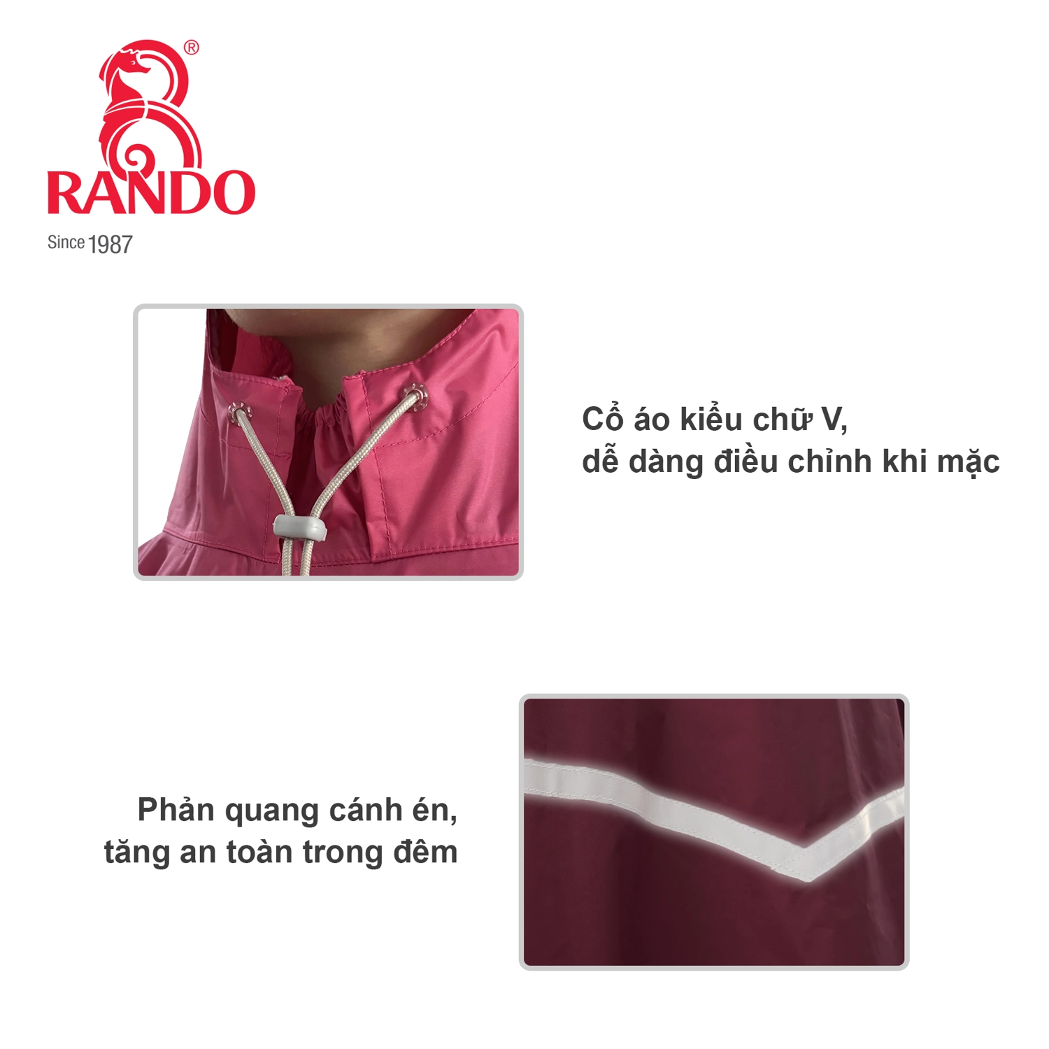 Áo mưa Bisur Cover RANDO - 4