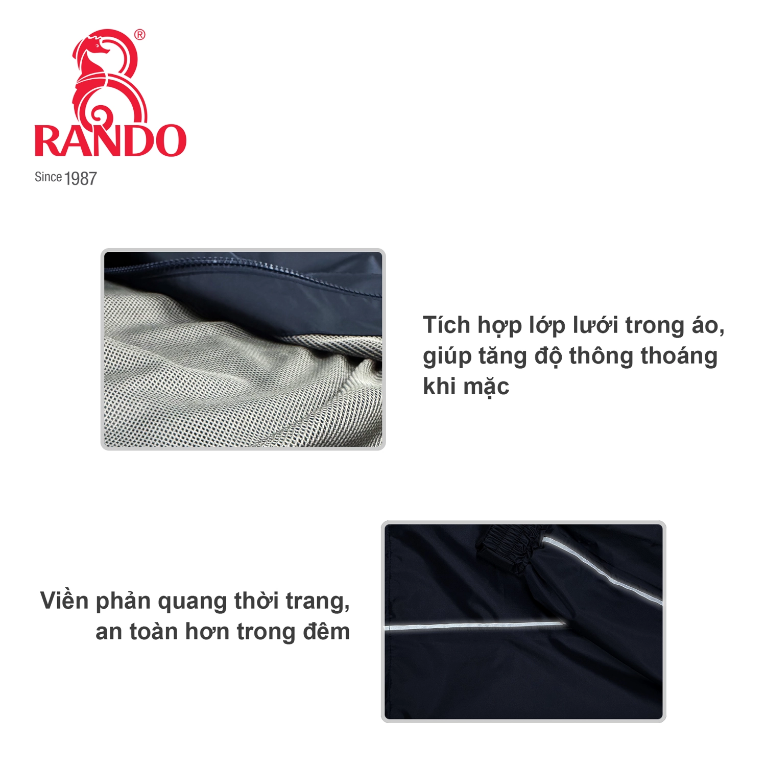 Bộ áo mưa Ranmotion RANDO-5