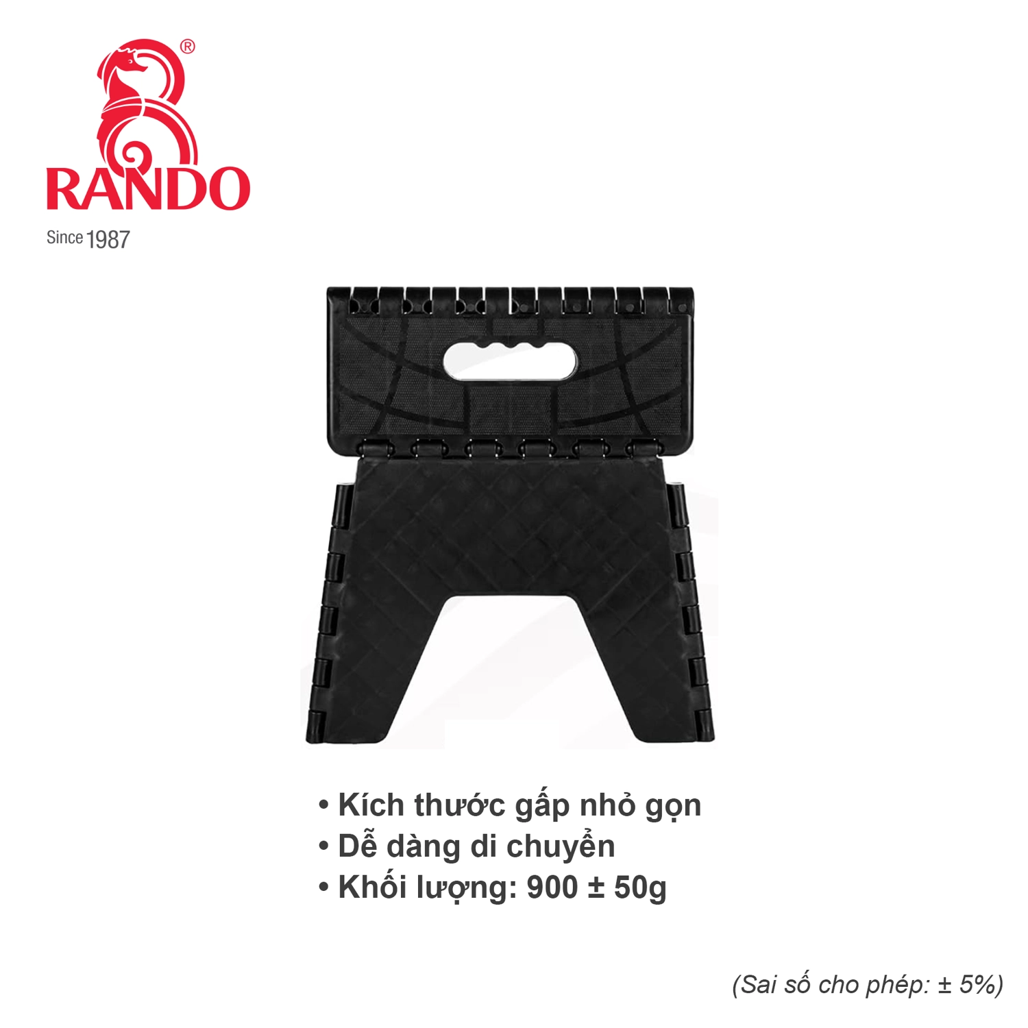 Ghế Xếp Mini RANDO - khối lượng 900gram